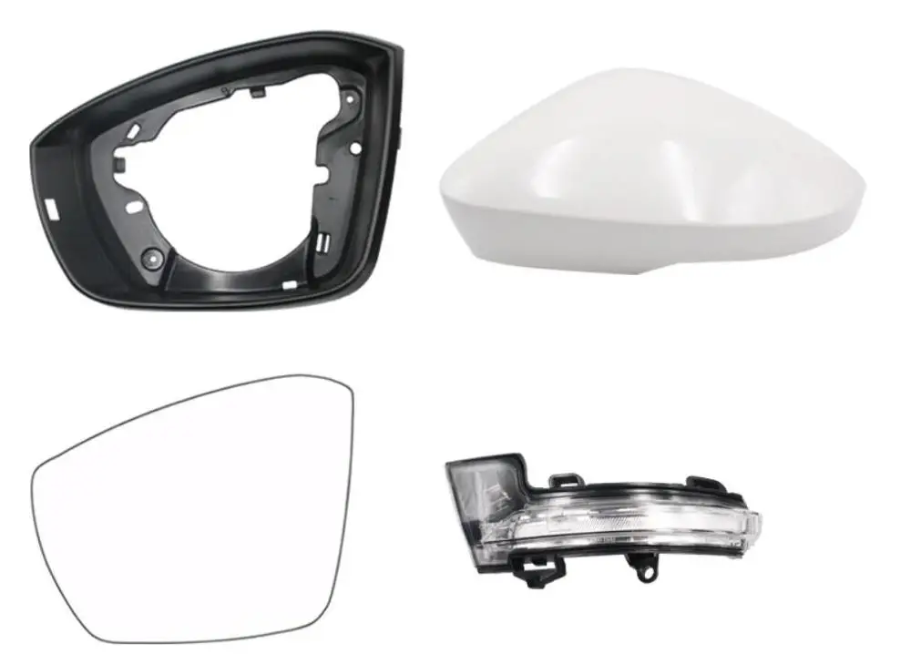 

Repair RearView Door Mirror Side Mirror Light Glass Frame Shell for Skoda Octavia MK3 13-17