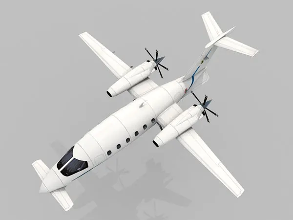 1: 72 Biacho Avanti P180 частная струйная 3D бумажная модель DIY игрушка
