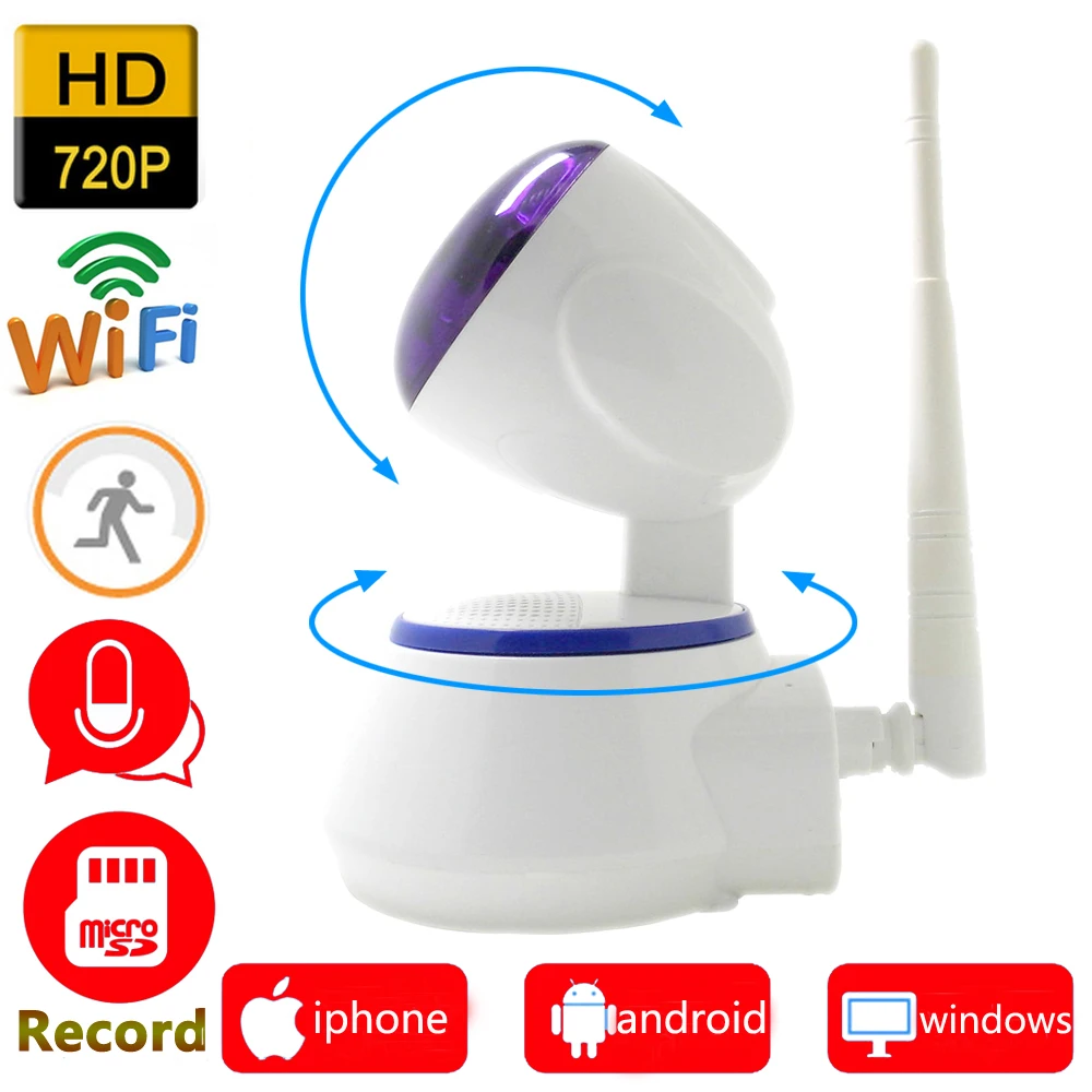 Ip камера видеонаблюдения 720p HD wi Fi micro sd|camera ip cam|camera case canon rebelcamera monopod walking stick |