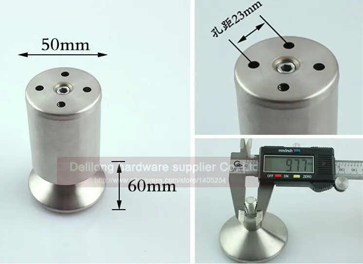 Нержавеющие стальные ножки для дивана Высота каблука 10 см