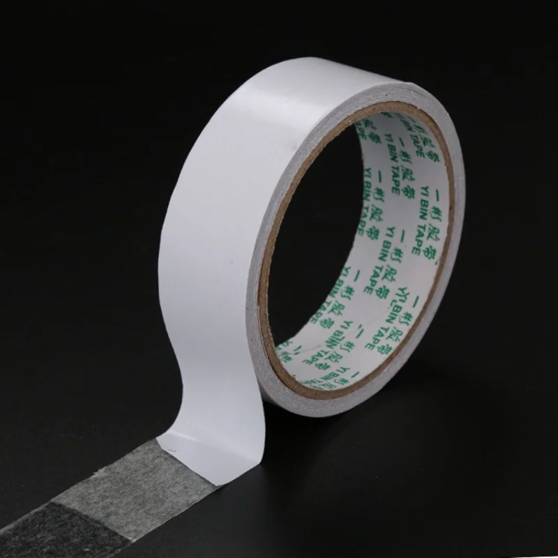 

2 Roll 8M Width 5mm~20mm Double-sided Ultra-thin High-viscosity White Double Sided Tape Mounting Tape Strong Adhesive Wholesale