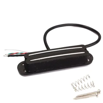 

1x Dual Humbucker Rail Electric Guitar Neck Pickup for Strat Stratocaster Hot