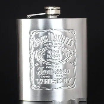 

20pcs 7oz Hip Flask With Funnel Portable Stainless Steel Hip Flask Set Flagon Flasks Wine Beer Whiskey Bottle Alcohol