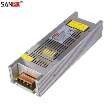 

SANPU SMPS 12v dc 250w LED Power Supply 20a Constant Voltage Switching Driver 220v 230v ac to dc Lighting Transformer Fanless