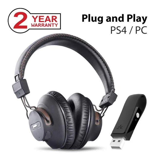 Avantree Dg59 Casque De Jeu Sans Fil Micro Et Bluetooth Usb