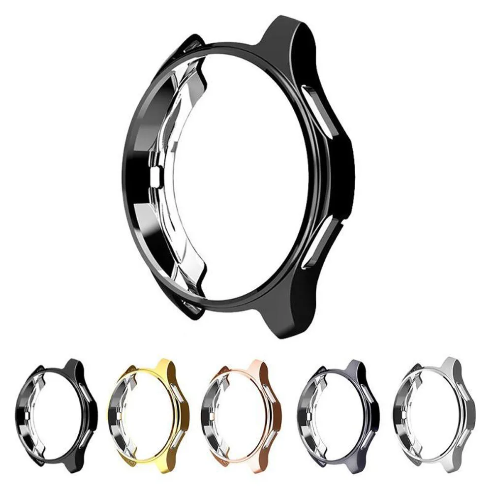 

Hot Waterproof Dustproof Protection Portable Ultra-thin TPU Plating Protection Case Cover For Samsung Galaxy Watch 46mm Smart