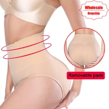 Женский пояс ningmi, трусики с большой попой, увеличивающие бедра, средняя талия, Утягивающее нижнее белье, Корректирующее белье, сексуальное Корректирующее белье, подтягивающее ягодицы