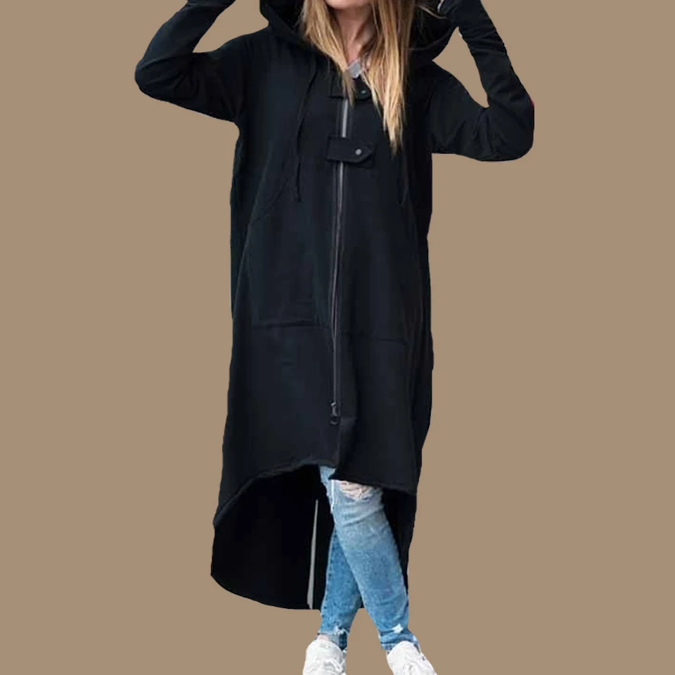 Женская толстовка на молнии Poleron Mujer 5xl большие размеры винно Красная с капюшоном