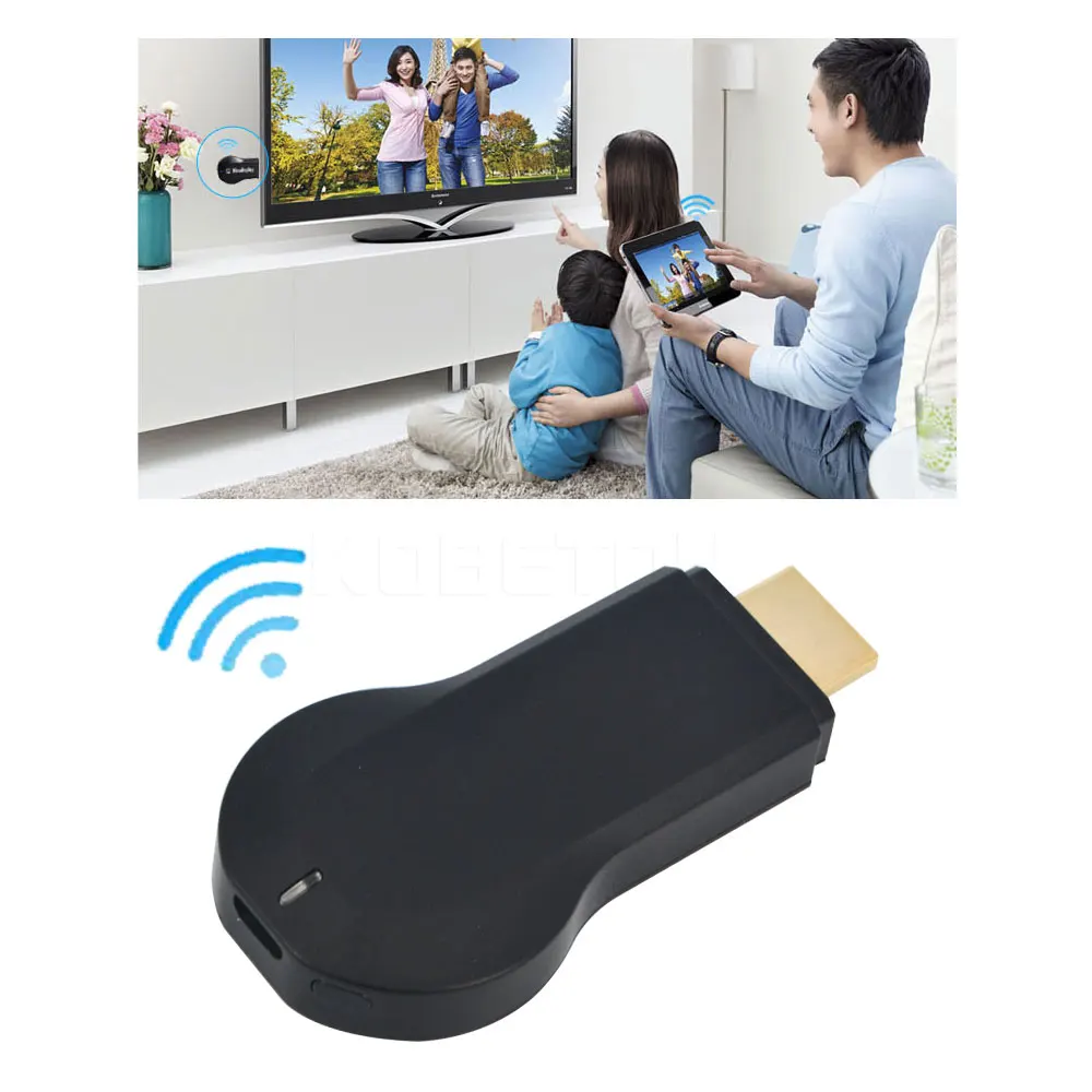 Медиаплеер kebidumei M2 Air paly WIFI 1080P Windows iOS Android Ipush Smart TV Stick Dongle|google chromecast|dongle googlesmart tv stick |