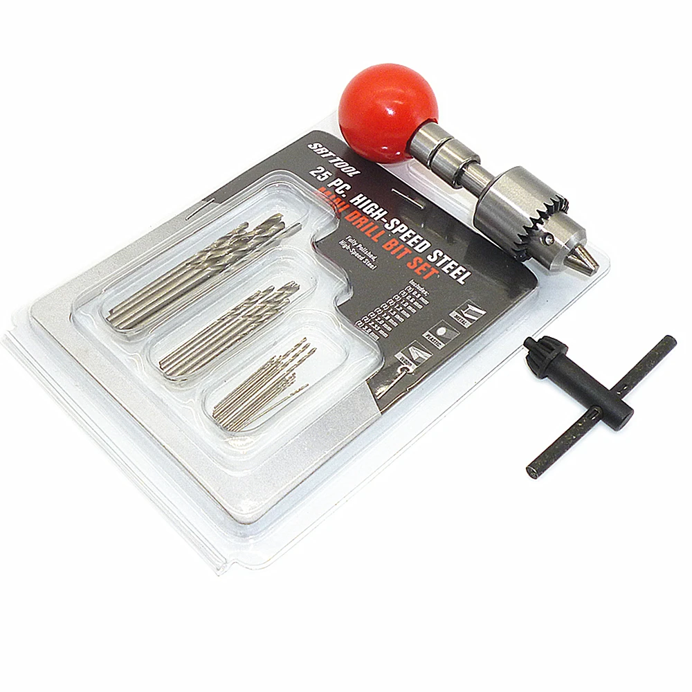 Buy Mini Precision Swivel Head Pin Vise Hand Drill 0.3