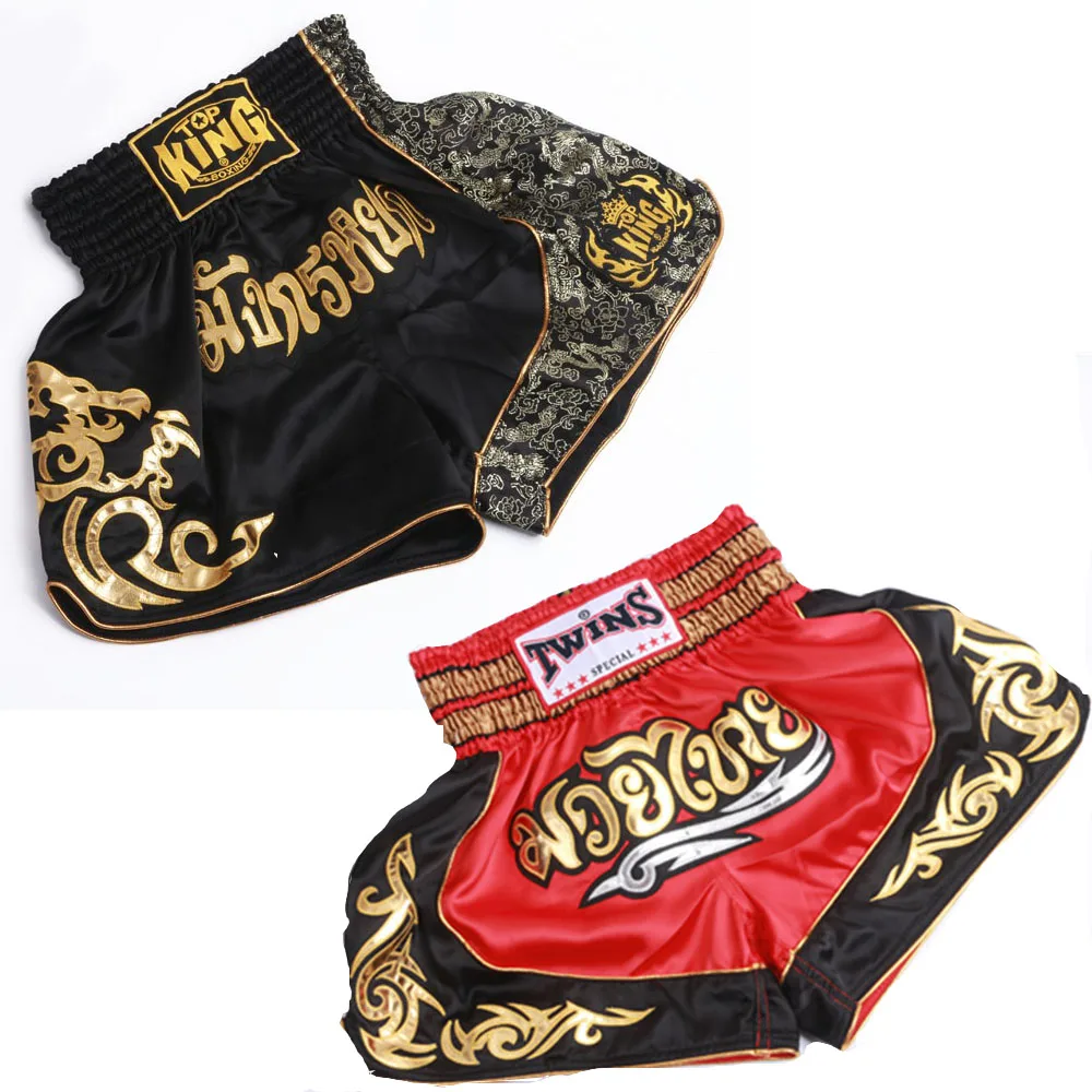 Boxing MuayThai boxing shorts Sanda MMA martial arts kickboxing