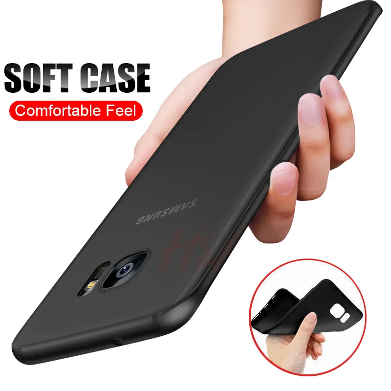 

H&A Soft Silicone Phone Case For Samsung Galaxy A5 A3 J5 J7 2016 2017 Protective Case For Galaxy A6 A8 2018 Matte Cover Case
