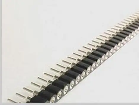 

10pcs Strip Tin PCB Panel IC Breakable 40pin Header Socket 2.54mm