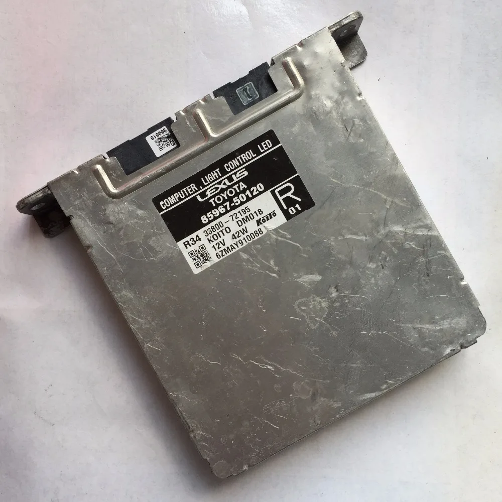 

Used Original COMPUTER LIGHT CONTROL LED DRIVER MODULE DM018 R34 33800 72195 85967 50120 R01