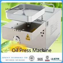 Home Automatic Oil Press Machine Nuts Seeds Oil Presser Pressing Machine All Stainless Steel High Oil Extraction