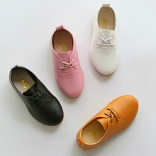 Детская обувь; популярная новинка; сезон весна-осень; детская кожаная обувь; повседневная обувь для мальчиков и девочек; Студенческая танцевальная обувь; яркие цвета; 21-36