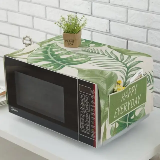 Special Price Microwave Covers Printed Cotton Linen Fabric Oven Cloth Anti-oil Microwave Oven Protective Cover Towel With Storage Bag Special Price Microwave Covers Printed Cotton Linen Fabric Oven Cloth Anti-oil Microwave Oven Protective Cover Towel With Storage Bag