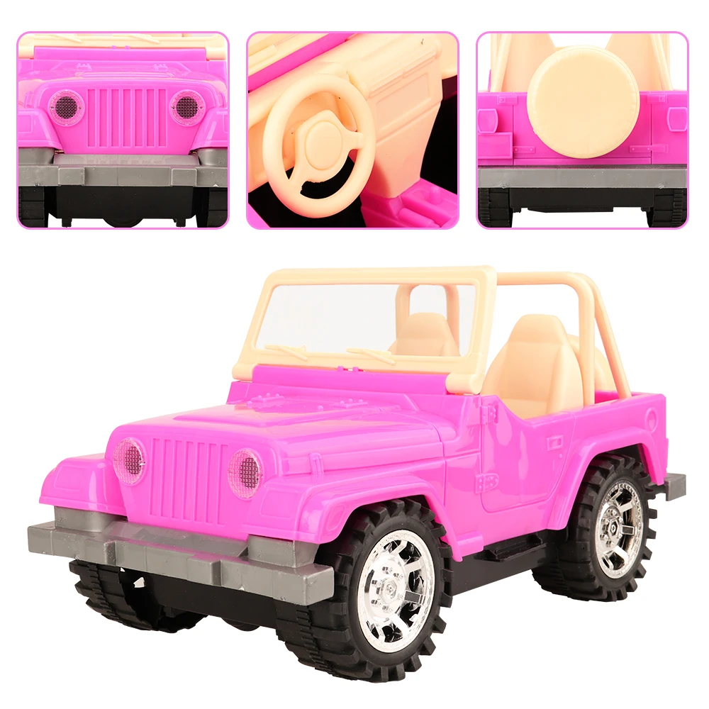 New handmade 14 items/set doll Accessories = 1 Car toys SUV +13 Dolls Kits lover clothes Dress For Barbie Ken Game DIY Present