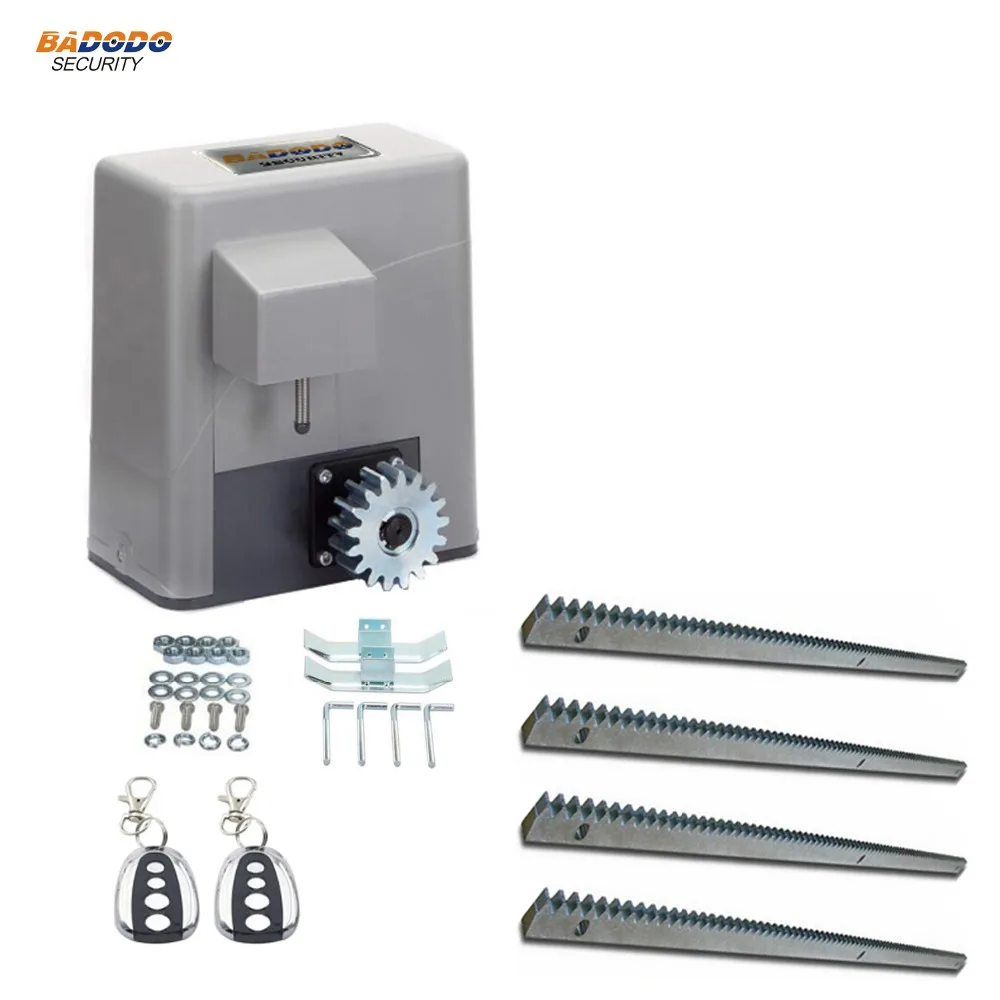 

AC 110~240V 600KG heavy duty Automatic Sliding Gate door Opener Operator Motor drive closer with metal rack for home security