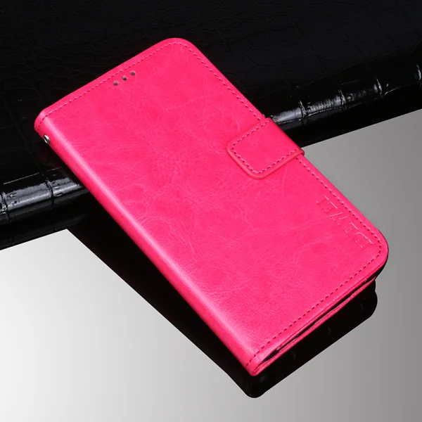 Для zte Blade A6 чехол 5,2 ''кошелек Флип Бизнес Стенд кожаный чехол для телефона zte Blade A6 чехол Fundas аксессуары - Цвет: Розовый