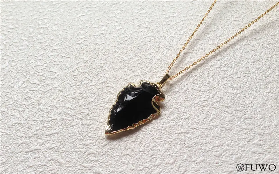 Natural Black Tourmaline Necklace 9