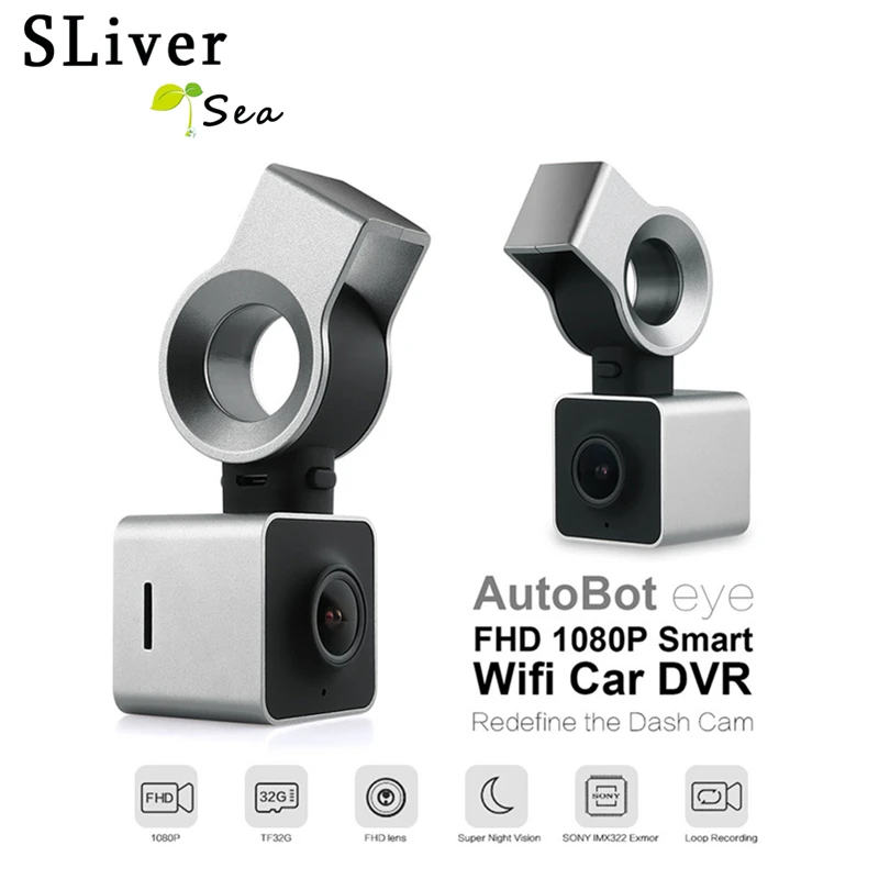 Kopen Autobot Eye FHD 1080 P Smart Wifi Auto DVR Auto Dash Camera Dashcam Video Recorder Digitale G sensor GPS 150 Graden Night Vision