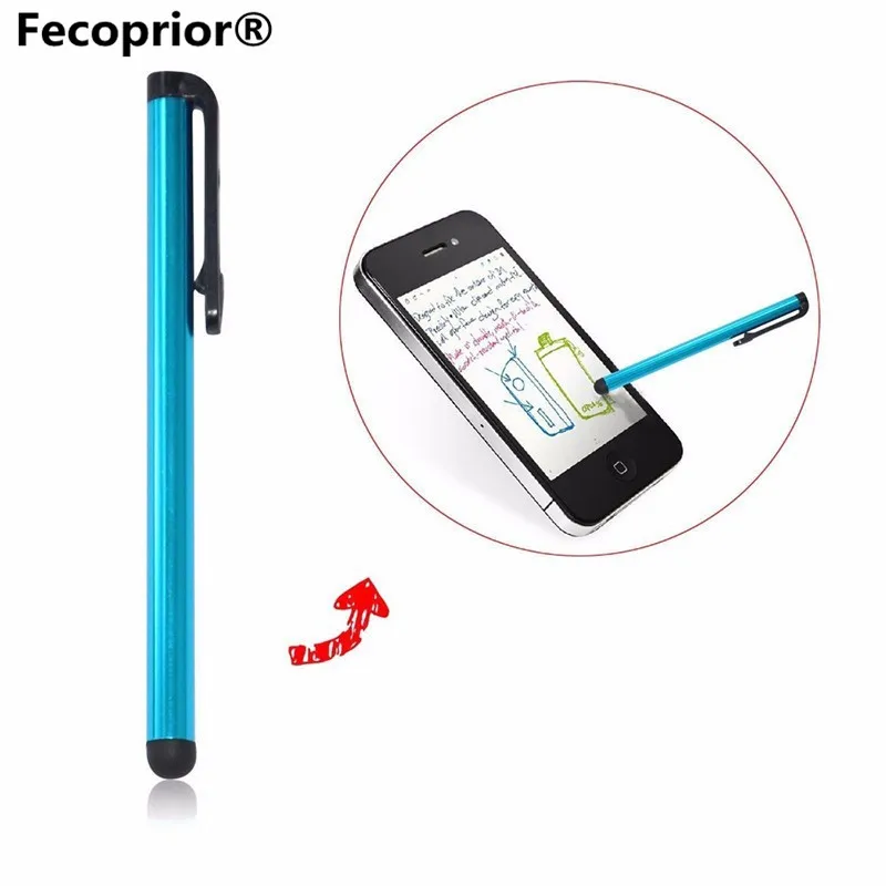 

Fecoprior 10PCS 10.3CM Mobile Phone Stylus Tablets Point Capacitive Screen Touch Pen For iPad Samsung Huawei Xiaomi Asus Kindle