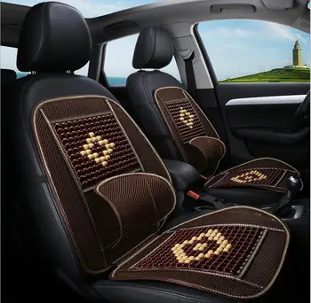 

Summer bamboo ventilation wooden bead, air car seat cushion, cooling cushion car, large truck driver's seat,fit all cars