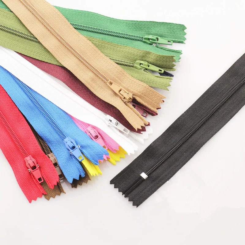 

100pcs (8nch) 20CM 3# Colorful Closed End Nylon Coil Zippers Tailor Sewing Craft U PICK