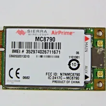 Беспроводной адаптер карта для разблокированной SIERRA MC8790 3g модуль 3g/HSPA/UMTS беспроводной мини WiFi карта pci-e gps Функция сетевая карта