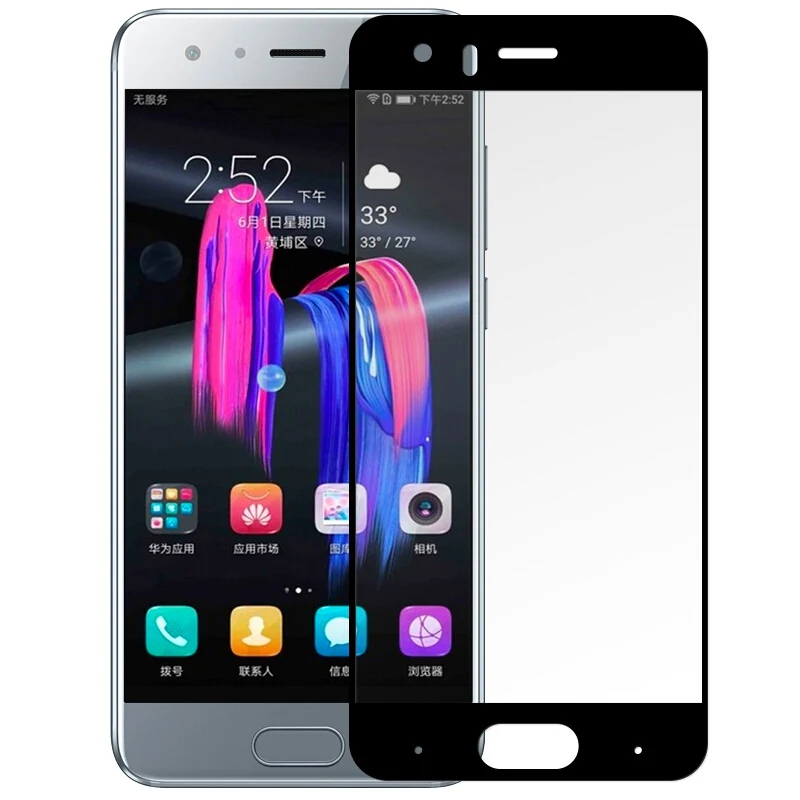 TOMKAS Screen Protector Tempered Glass For Huawei Honor 9 Full Cover Protective Film For Huawei Honor 9 Tempered Glass (1)