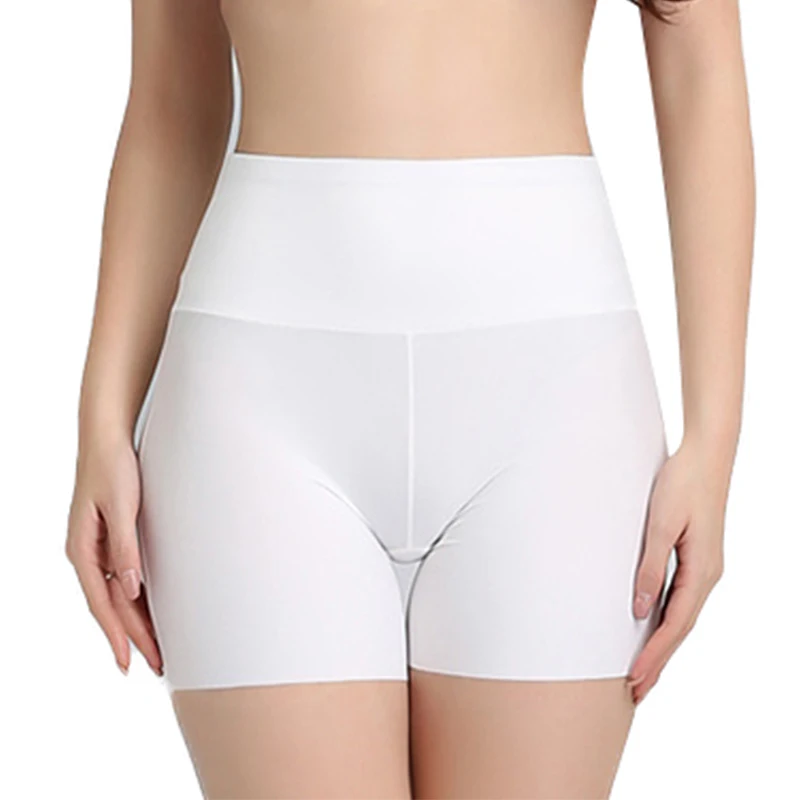 

2019 New Women Soft Cotton Seamless Safety High Waist Short Pants Hot Sale Female Summer Under Skirt Shorts Breathable Tights