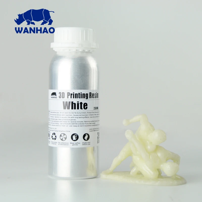 2018 новые WANHAO УФ 405nm 3D принтеры Фотополимерная смола для D7 SLA DLP принтеры|3D принтеры|
