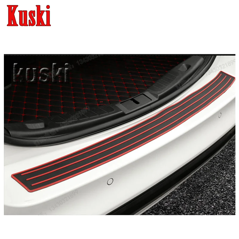 

Car Rear Bumper Plate Rear Door Sill Protect Trim Covers Car Accessories For Nissan Qashqai X-TRAIL Juke TIIDA Note Almera March