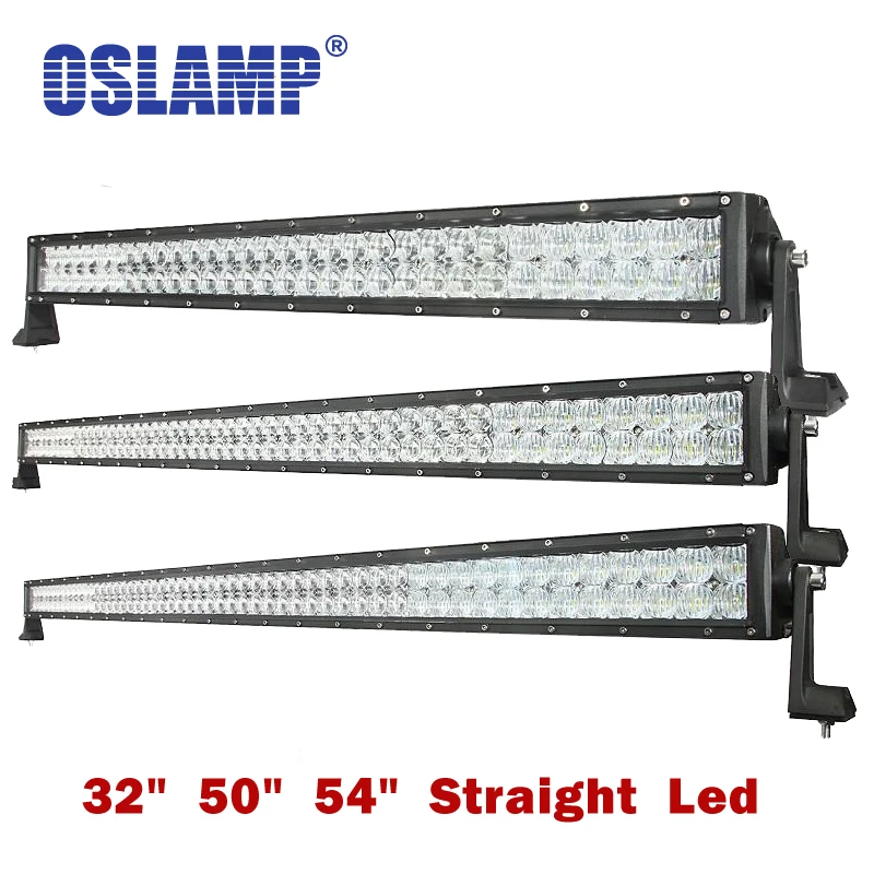 

Oslamp 5D Lens 32" 50" 54inch Auto Combo Beam Led Light Bar OffRoad SUV Led Work Light Offroad Driving Led Bar PickUp Boat ATV