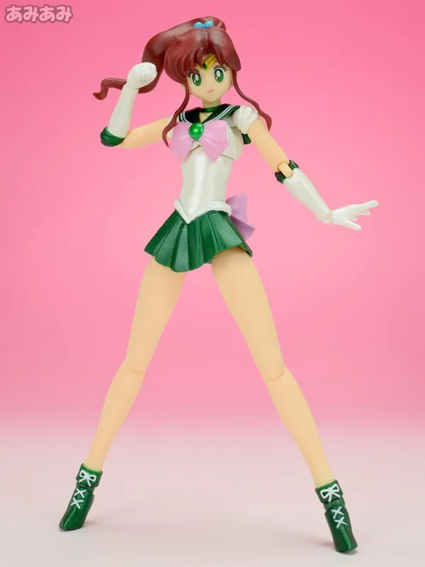 Японское аниме "Pretty Guardian Sailor Moon" Оригинальная фигурка BANDAI Tamashii нация СВЧ/S. H. Figuarts-Сейлор Юпитер