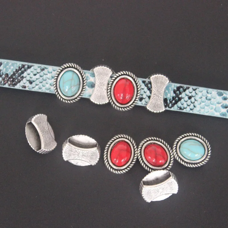 10 шт античные серебряные 10x2 мм плоские кожаные разделительные бусины для 10 мм кожаные браслеты и браслеты для изготовления ювелирных изделий