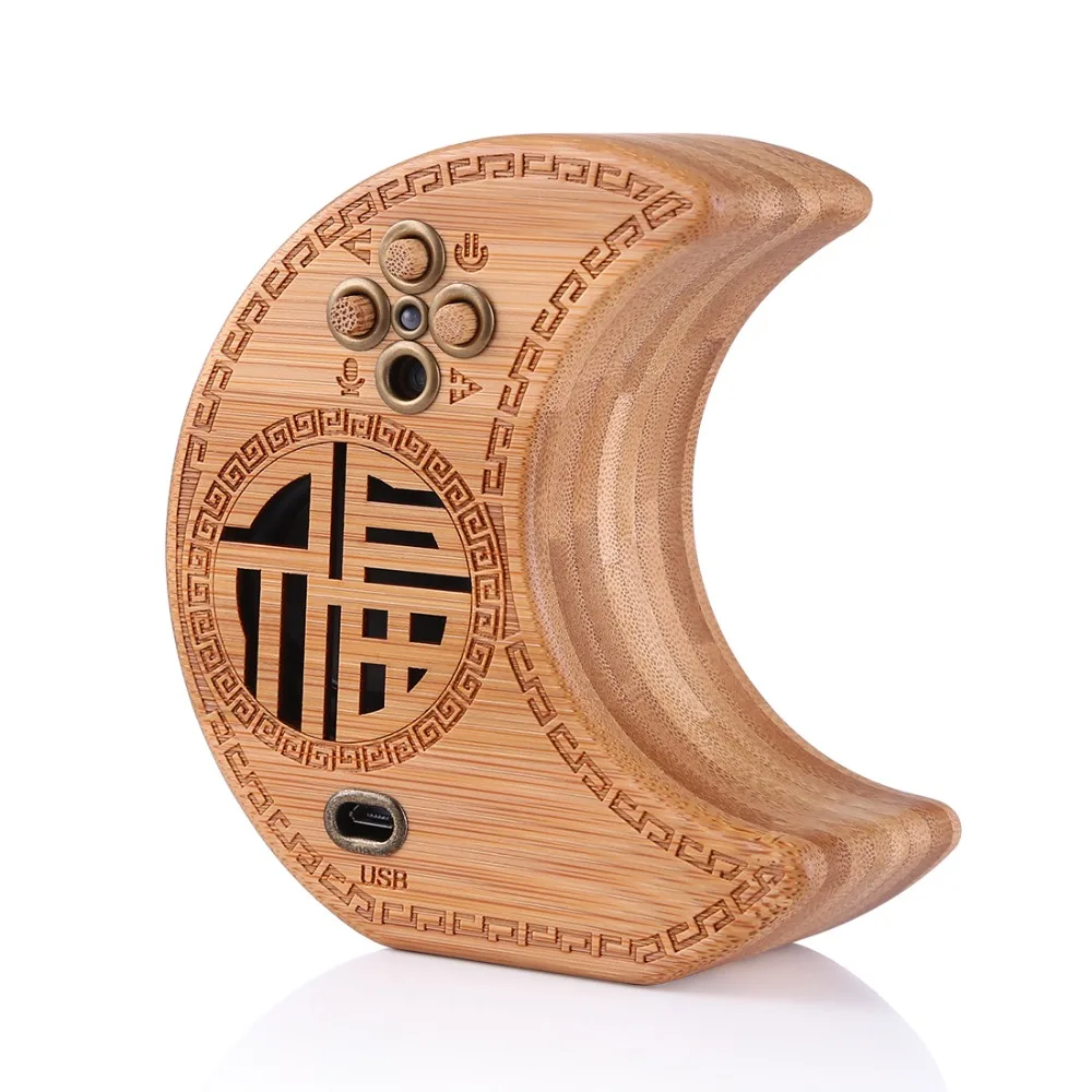 

Bamboo Carving Computer Speakers Hand Made