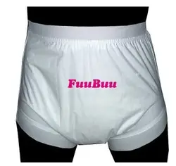 Бесплатная доставка FuuBuu2208-WHITE-XXL широкие эластичные штаны/взрослые подгузники/штаны для больных с недержанием/карманные подгузники/Wasserdichte