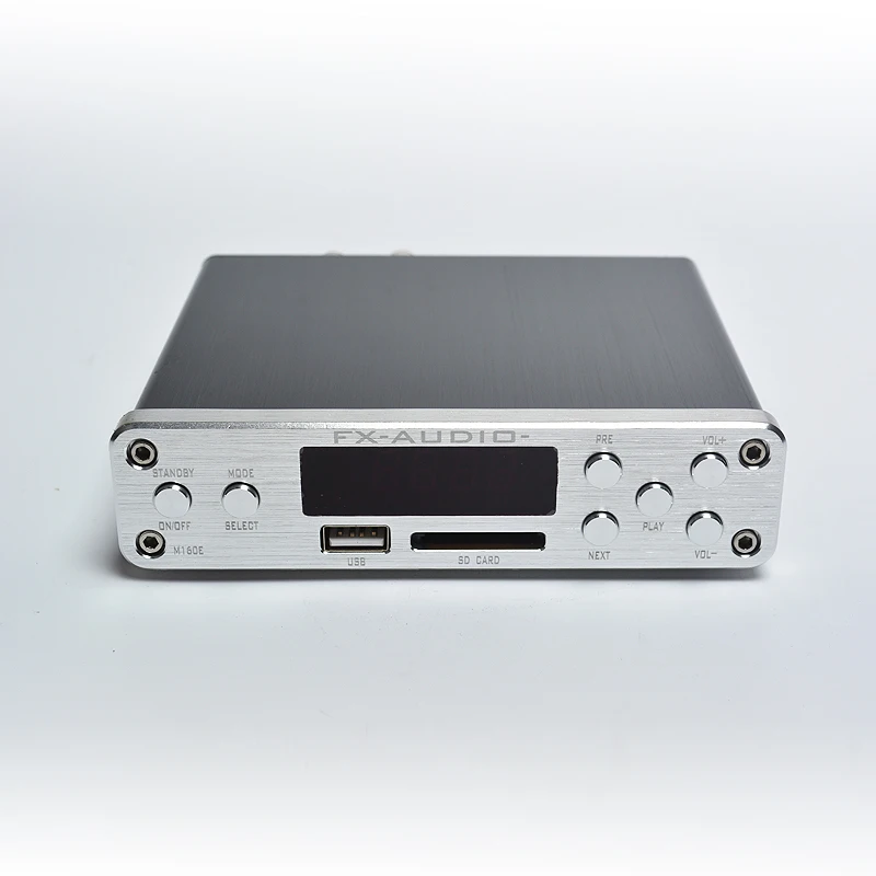 FX AUDIO M 160E Bluetooth 4 0 цифровой аудио усилитель 160 Вт * 2 входа USB/SD/AUX/PC USB Loseless плеер для