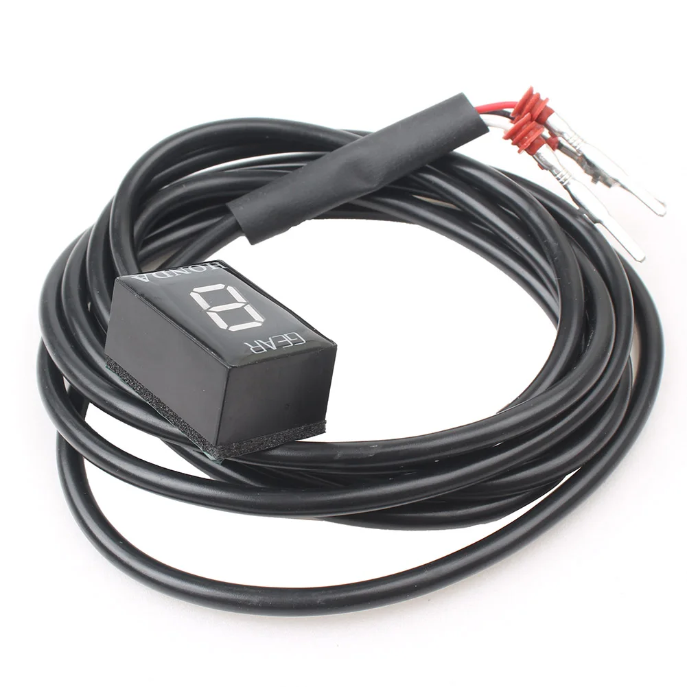 

LED Red 0-6 Digital Gear Indicator Display Shift Lever Sensor For Honda NC700 NC750 S/X CBR600RR VT750C/S VT1300 VTX1800 etc