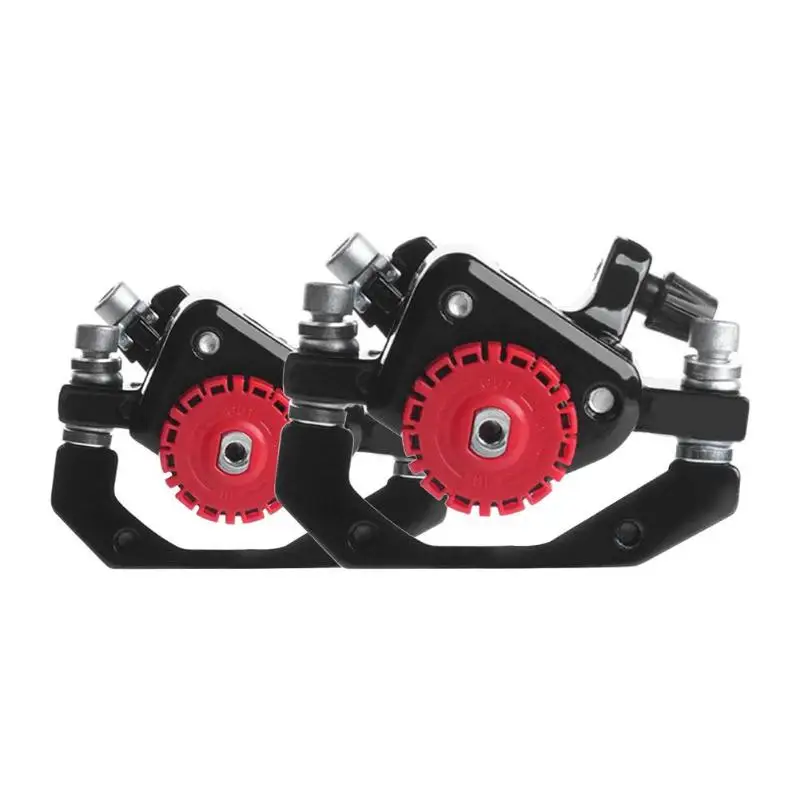 

2pcs Bicycle Mechanical Disc Brake Die-cast Aluminum MTB Mountain Road Folding Bike Disc Brake Mechanical Caliper Bicycle Parts