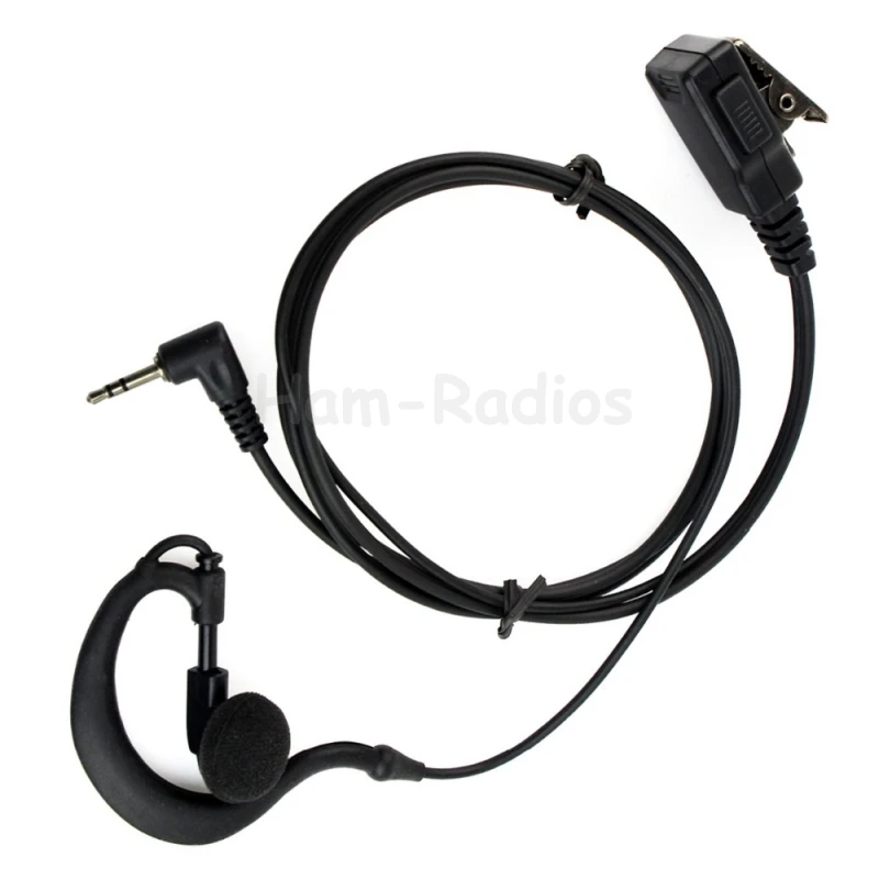 

1 PIN PTT MIC Earhook Earpiece Headset for Radio HYT TC310 TC320 TC1688 T6200 T6210 T6220 T6250 T6300 T6400 T7200 C1042A