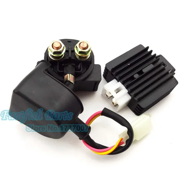 Regulator Rectifier Solenoid Relay For Chinese GY6 50 90 125 150cc Scooter Moped 