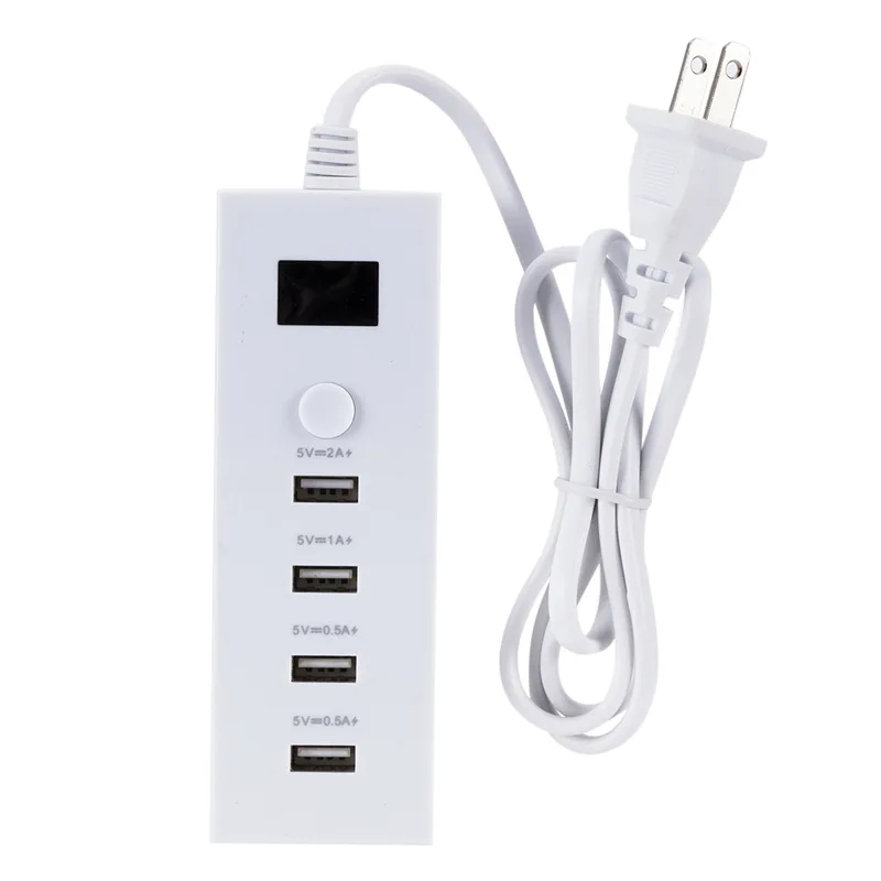 Зарядное устройство для телефона зарядное с 4 USB портами портативная быстрая