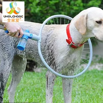 

2016 Hot Sell Woof Dog Washer 360 Degree Bath Shower Washer Pet Cleaner Dog Accessories