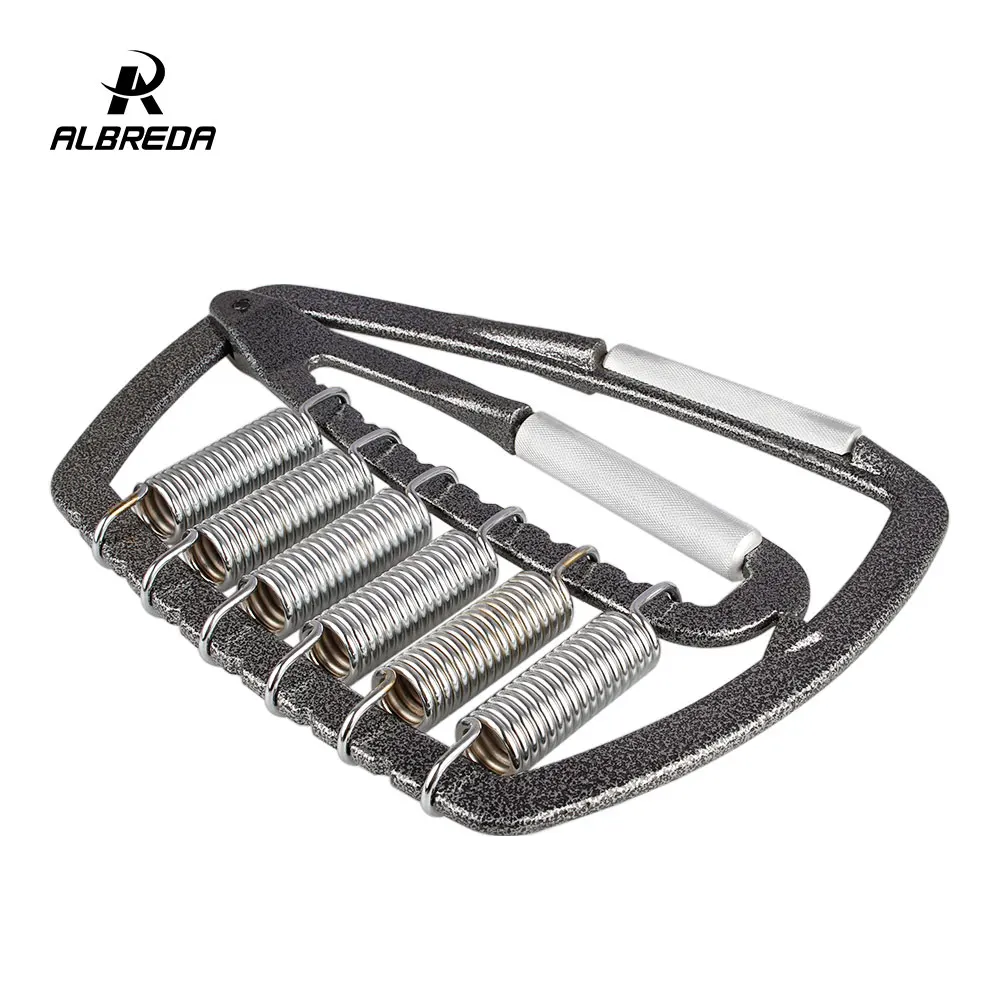 Günstige ALBREDA Gewicht grip Fitness Ausrüstungen Hand muskel entwickler Sport   Unterhaltung Hand Griffe einstellung grip größe (50 1000lb)