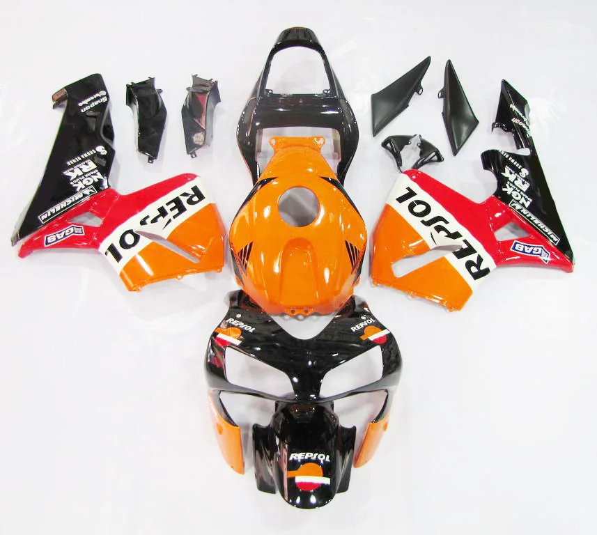 Инъекция ABS Полный комплект обтекателей Кузов для Honda CBR600RR F5 03-04 2003-2004 | Автомобили