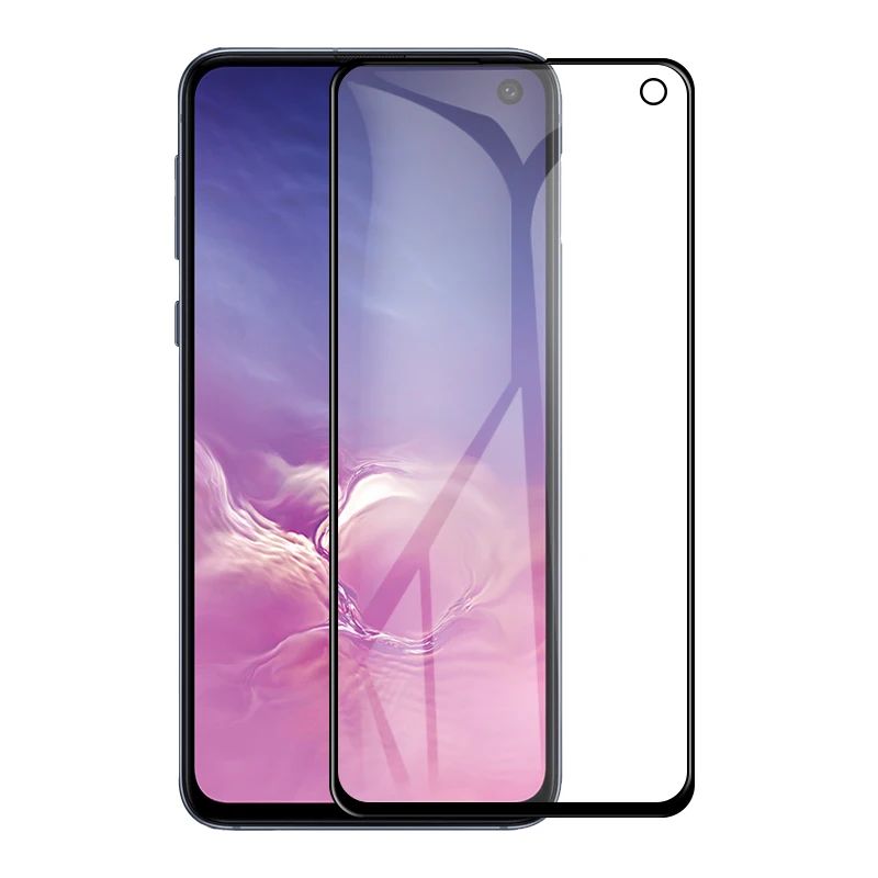 Защитное стекло GerTong 5D с полным покрытием для Samsung Galaxy S10E S 10e 9H закаленное защиты
