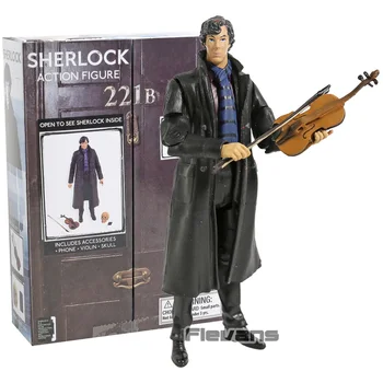 

Sherlock Poseable Arms Holmes Benedict Cumberbatch PVC Action Figure Collectible Model Toy
